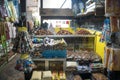 July 8. People in the market selling dates and assorted chickpeas near Sunan Ample Mosque in Surabaya, Indonesia.