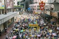 1 July protest in Hong Kong