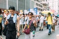 1 July protest in Hong Kong