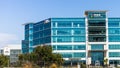 July 25, 2020 Santa Clara / CA / USA - Verb Surgical headquarters in Silicon Valley; Verb Surgical is a startup formed between