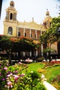 Santa maria Church in the historic center of Chiclayo is even a museum not only a religiouse site Royalty Free Stock Photo