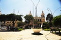 Santa Maria Church in the historic center of Chiclayo is even a museum not only a religiouse site Royalty Free Stock Photo