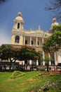 Santa Maria Church in the historic center of Chiclayo is even a museum not only a religiouse site Royalty Free Stock Photo