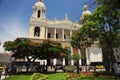 Santa Maria Church in the historic center of Chiclayo is even a museum not only a religiouse site Royalty Free Stock Photo