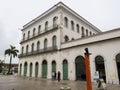 July 22, 2018, Santos, SÃÂ£o Paulo, Brazil, historic center, CasarÃÂ£o Valongo current Pele Museum.