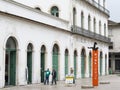 July 22, 2018, Santos, SÃÂ£o Paulo, Brazil, historic center, PelÃÂ© Museum in the old CasarÃÂ£o Valongo.