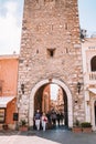 July 04, 2018. Taormina, Italy. Royalty Free Stock Photo