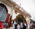 July 5th 2022 Katra, Jammu and Kashmir, India. The religious site of Charan Paduka temple in Katra, site popular amongst pilgrims