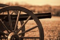 American Civil War Cannon at Manassas Battlefield Royalty Free Stock Photo