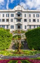 Villa Carlotta at Tremezzo lake Como, Italy Royalty Free Stock Photo