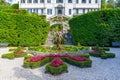 Villa Carlotta at Tremezzo lake Como, Italy Royalty Free Stock Photo