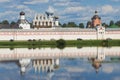 Tikhvin Assumption Monastery. Leningrad oblast, Russia Royalty Free Stock Photo