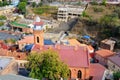 Jumah Mosque in Abanotubani district in the Old Town of Tbilisi. Georgia