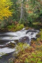 Jumbo Falls in Autumn Royalty Free Stock Photo