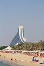 Jumeirah Beach Hotel Luxury 5 Stars Hotel with private sand beach and Wild Wadi