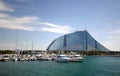Jumeirah Beach Hotel & The Marina Royalty Free Stock Photo