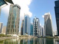 jumeirah lake towers view