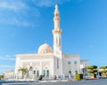 Jumeirah MosqueDubai Emirates on a sunny day Arab United Emirates Royalty Free Stock Photo