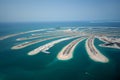 Jumeirah Palm Island Royalty Free Stock Photo