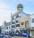 The Jumma Mosque of Fort District in Colombo Royalty Free Stock Photo