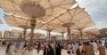 Masjid un Nabawi-Prophets mosque in Medina, Saudi Arabia