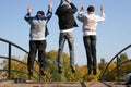 Jump boys Royalty Free Stock Photo