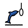 Jump Dolphin Icon