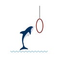 Jump Dolphin Icon