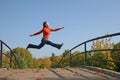 Jump girl Royalty Free Stock Photo