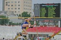 Athletes missing try at pole vault 