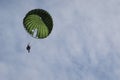 Parachute jump Royalty Free Stock Photo