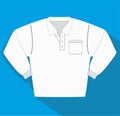 Vector illustration, Clothes related, sweather vector flat Icon