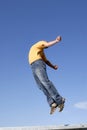 Jumpin' Royalty Free Stock Photo