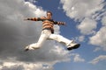 Jumpin' Royalty Free Stock Photo