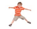 Jumping boy