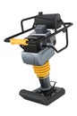 Jumping Jack Compactor, Petrol Engine Trench Rammer. 3D rendering Royalty Free Stock Photo