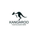 Jumping kangaroo icon