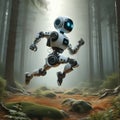 Jumping Robot A robot capable of jumping and leaping for tass s