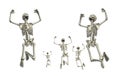 Jumping Skeletons