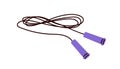 Jumping, skipping rope. Sport cord with handles for cardio training, fitness, endurance workout. Flat graphic vector