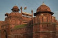 Indian National Flag on Lahore gate of Red Fort a unesco world heritage site