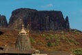 Closeup of shikha jyotirling Trimbakeshwar Shiva Temple