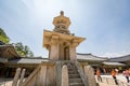 Jun 23, 2017 The stone pagoda Dabotap at Bulguksa temple in Gyeongju, South Korea - Tour destination Royalty Free Stock Photo