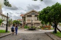 Jun 30,2018 : Tourist walking street at Las casas filipinas,Bataan, Philippines
