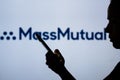 June 28, 2022, Brazil. In this photo illustration, the Massachusetts Mutual Life Insurance Company MassMutual logo is seen in