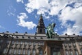 Christiansborg castle danish parliament building in Copenhagen Royalty Free Stock Photo