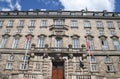 Christiansborg castle danish parliament building in Copenhagen Royalty Free Stock Photo