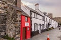 Smallest House in Great Britain, the Quay House, near Conwy Castle Royalty Free Stock Photo