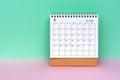 June 2022 desk calendar