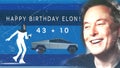 June 28, 2024, Elon Musk will turn 53 years old
